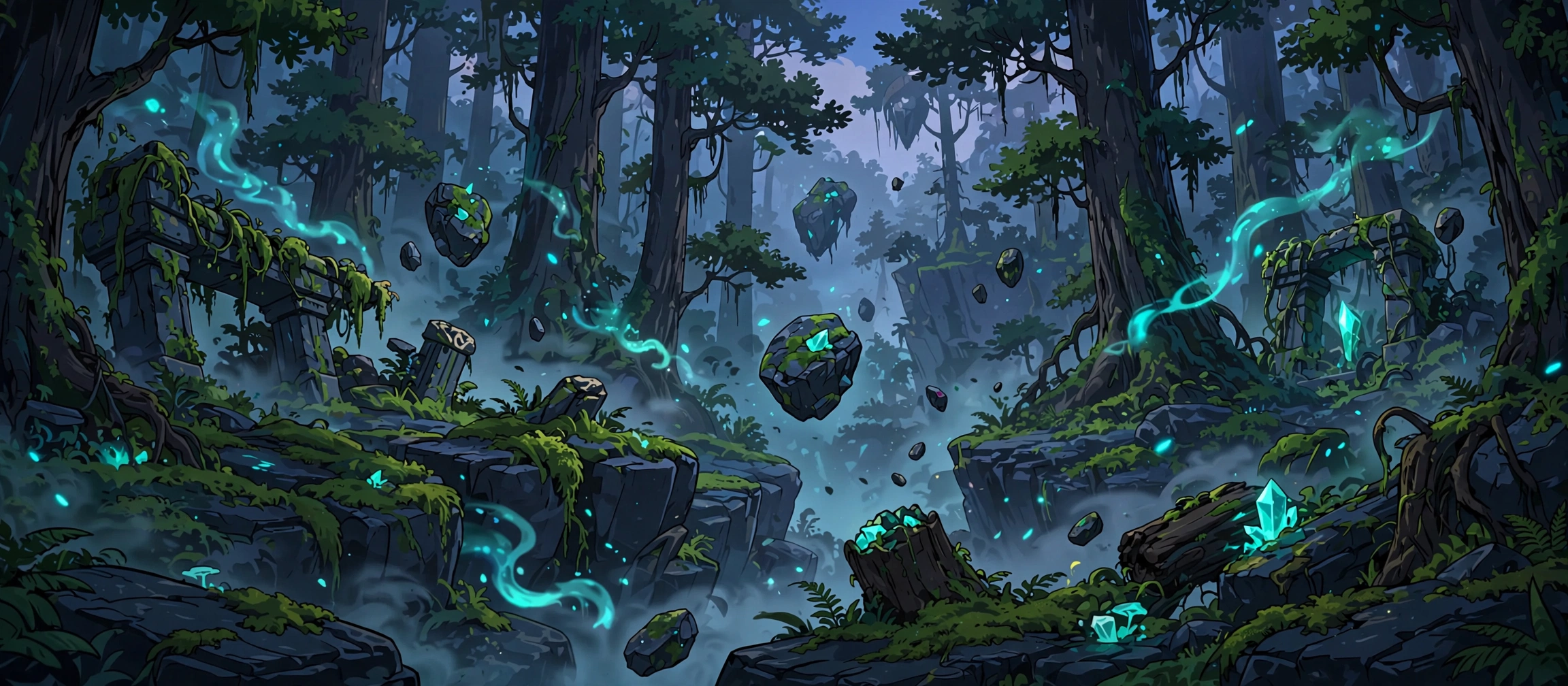 Guild hunters in the Dark Forest